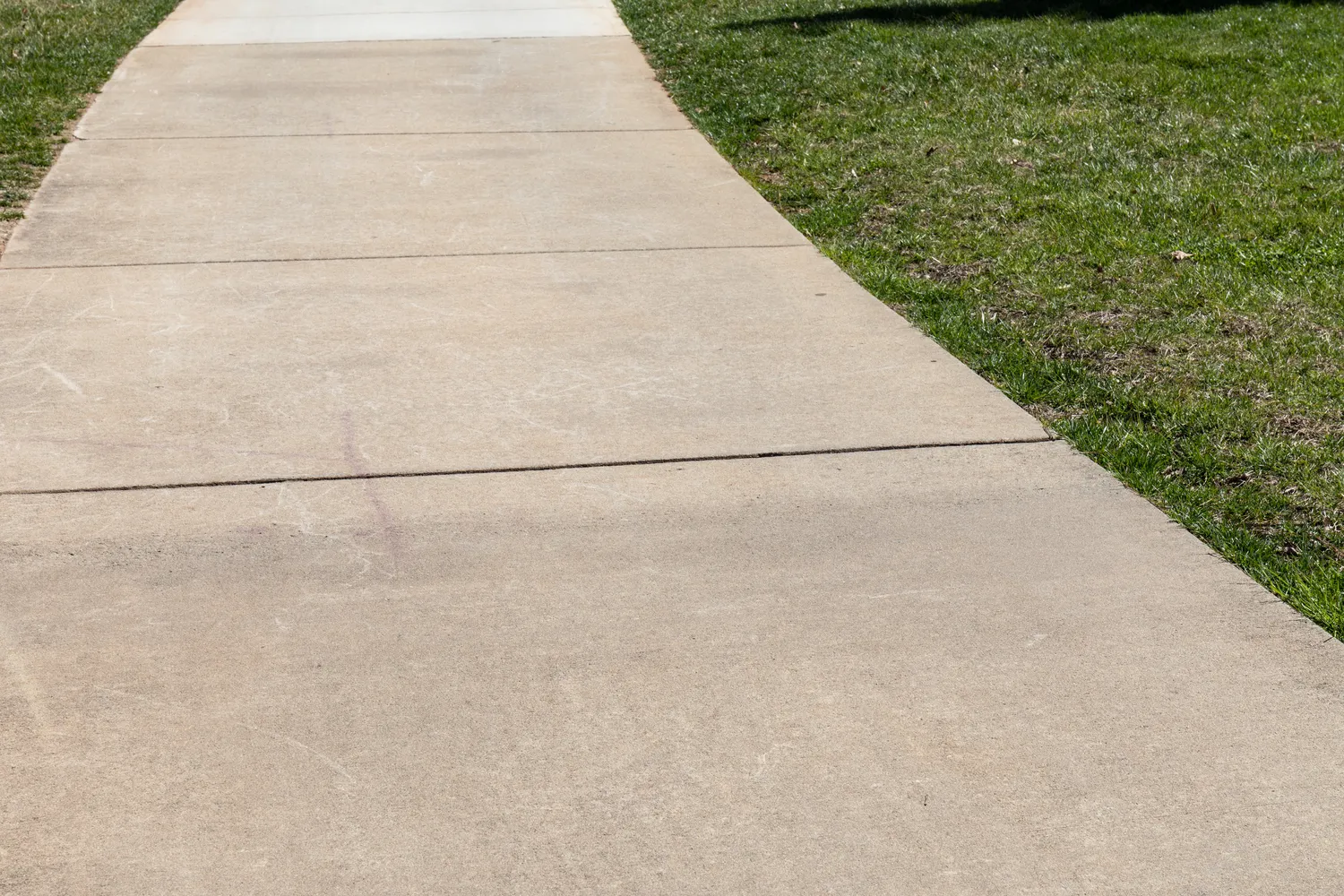 walkway concrete lifting